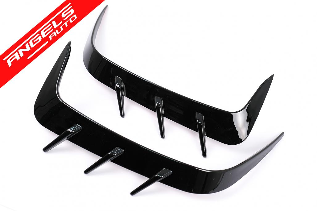 Prelungiri Extensii Bara Spate compatibile cu BMW Seria 4 G22 (2020+) Negru Lucios - imagine 5