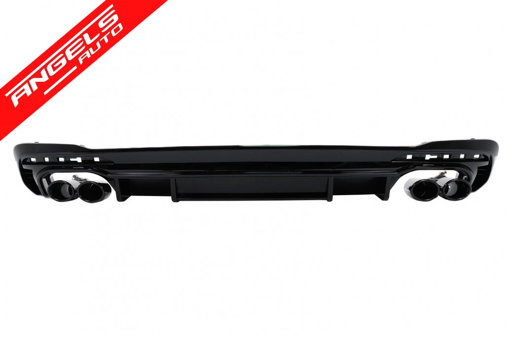 Difuzor Bara Spate compatibil cu Audi A4 B9 8W Facelift (2020-) S-line RS Design
