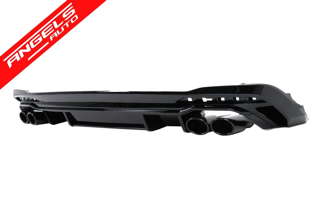 Difuzor Bara Spate compatibil cu Audi A4 B9 8W Facelift (2020-) S-line RS Design - imagine 2