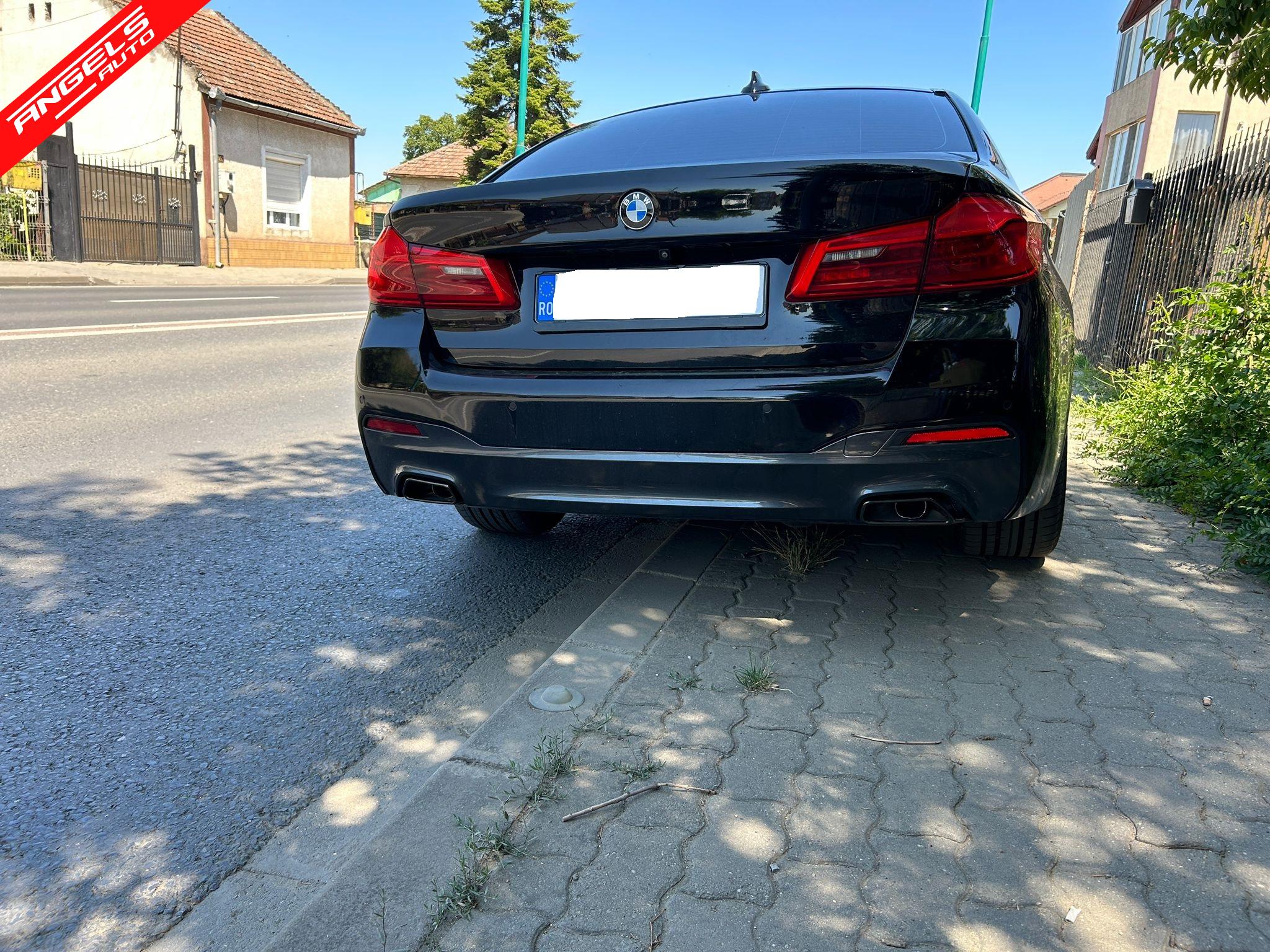 Tobe Ornamente compatibile cu BMW Seria 5 G30 G31 (2017-up) M-Tech Sport Design Negru - imagine 5