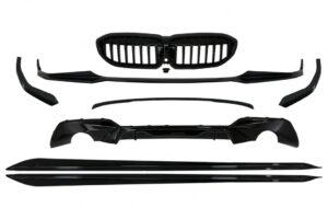 Kit Exterior compatibil cu BMW Seria 3 G20 Sedan G21 Touring (18-22) M Design Negru