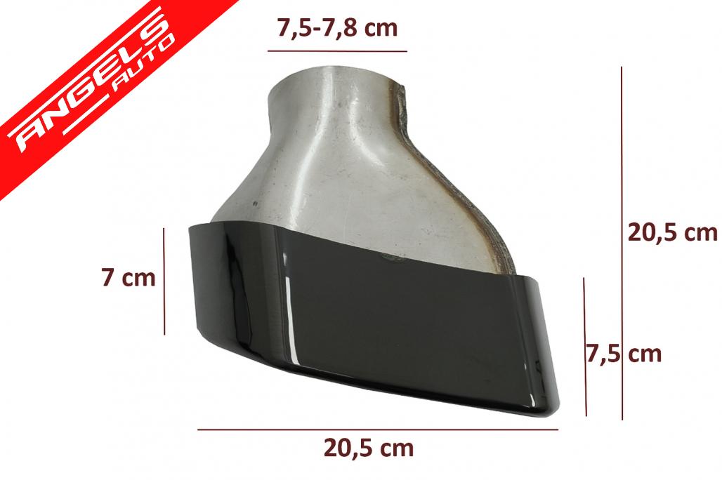 Tobe Ornamente compatibile cu BMW Seria 5 G30 G31 (2017-up) M-Tech Sport Design Negru - imagine 3