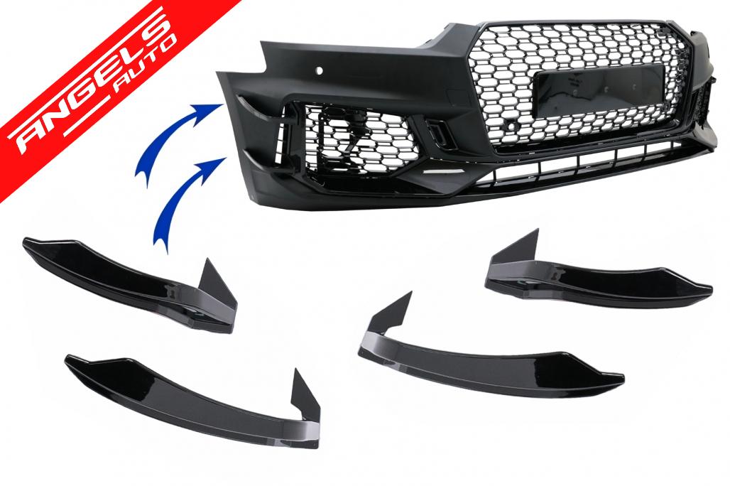 Ornamente Negru Lucios compatibile cu Audi A5 F5 (2017-2019) Quattro RS5 Design