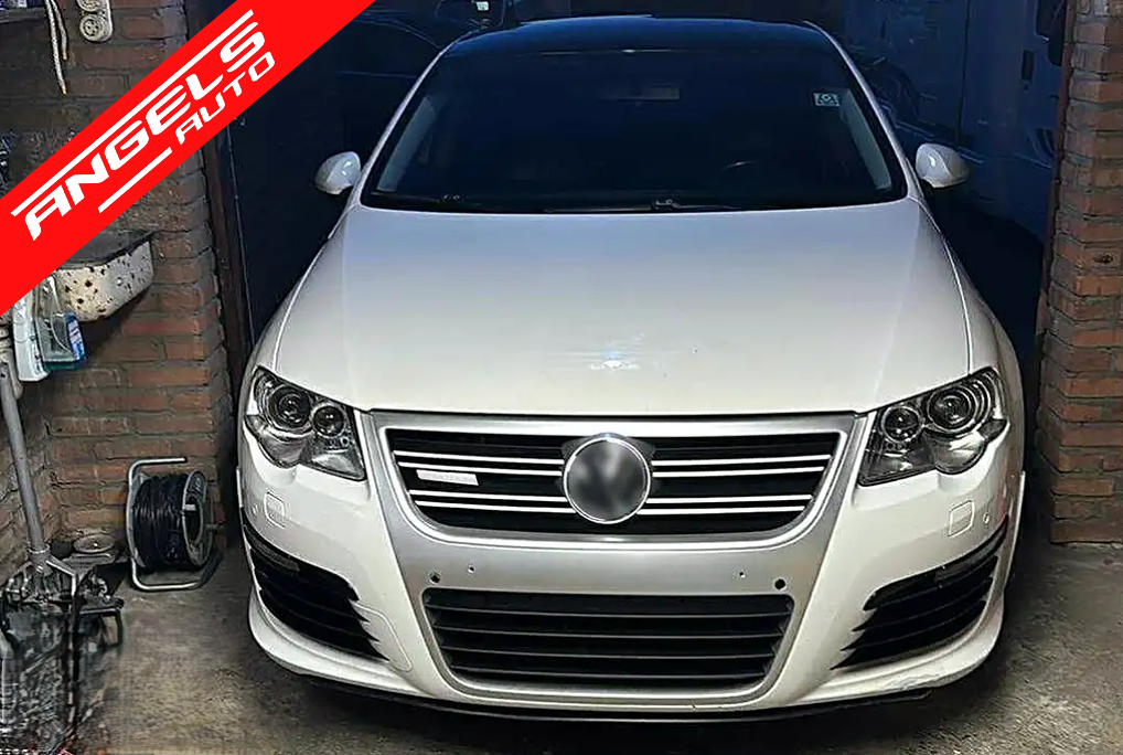 Grila centrala compatibila cu VW Passat 3C (2007-2010) Aluminiu Look - imagine 8