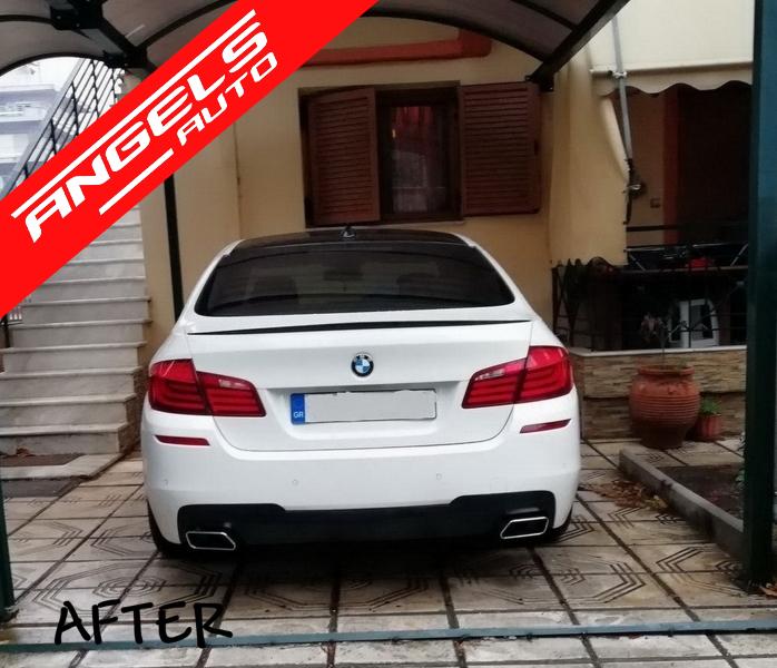 Difuzor de aer compatibil cu BMW Seria 5 F10 (11-17) sistem evacuare M-Technik 550i - imagine 8