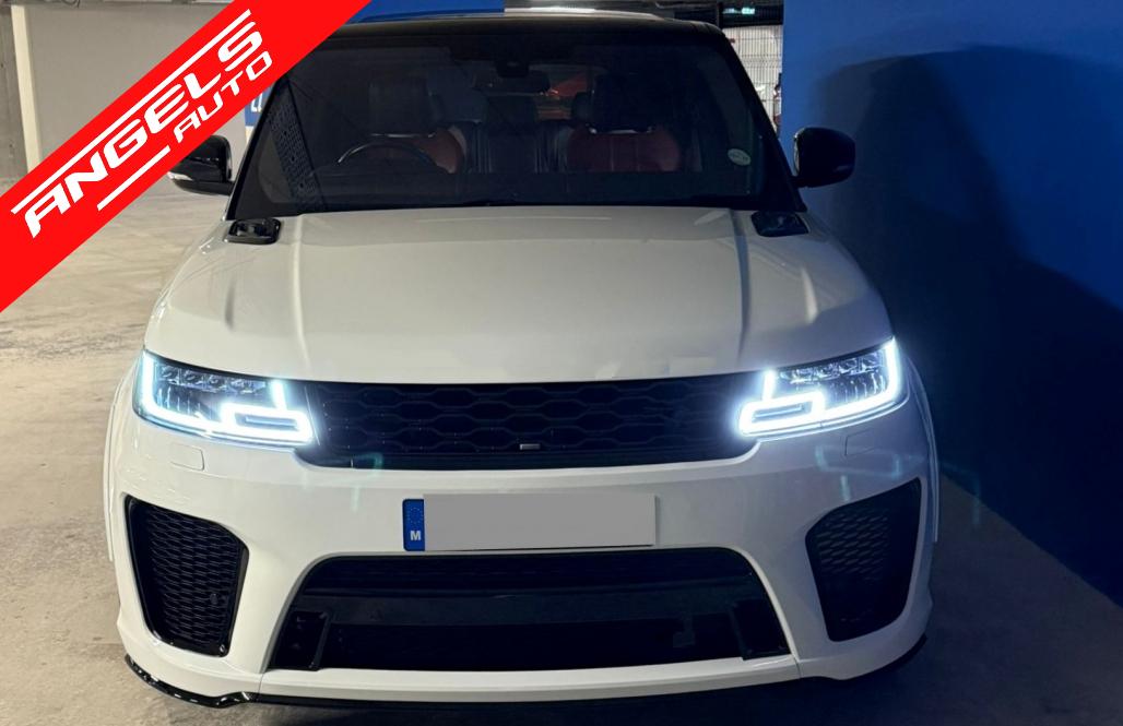 Pachet Exterior compatibil cu Land Range Rover Sport L494 (2013-2017) SVR Design - imagine 15