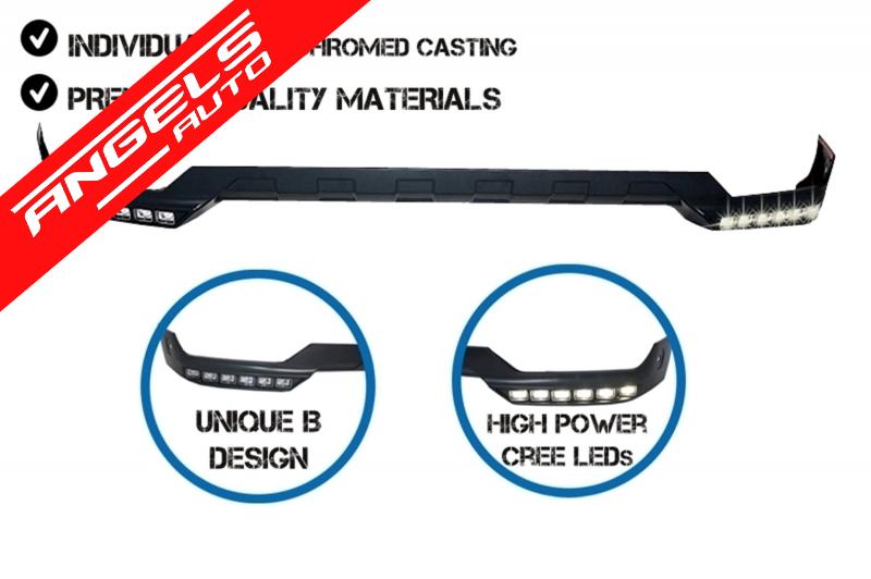 Prelungire superioara Bara Fata LED DRL compatibila cu Mercedes G-Class W463 (89-17) - imagine 5