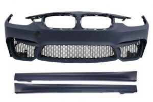 Bara Fata cu Praguri Laterale compatibila cu BMW Seria 3 F30 F31 (2011-2019) M3 Design