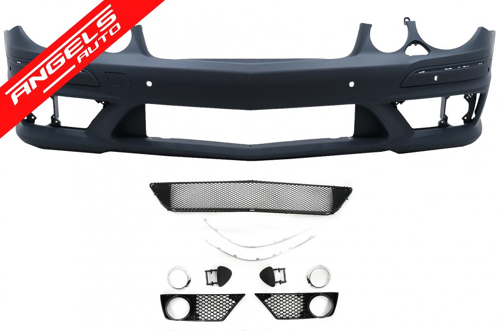 Bara Fata compatibila cu Mercedes E-Class W211 Facelift (2006-2009) Fara proiectoare - imagine 4