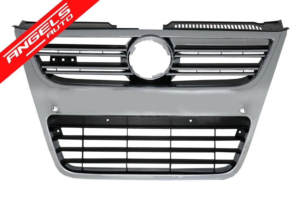 Grila centrala compatibila cu VW Passat 3C (2007-2010) R36 OEM Bara cu PDC