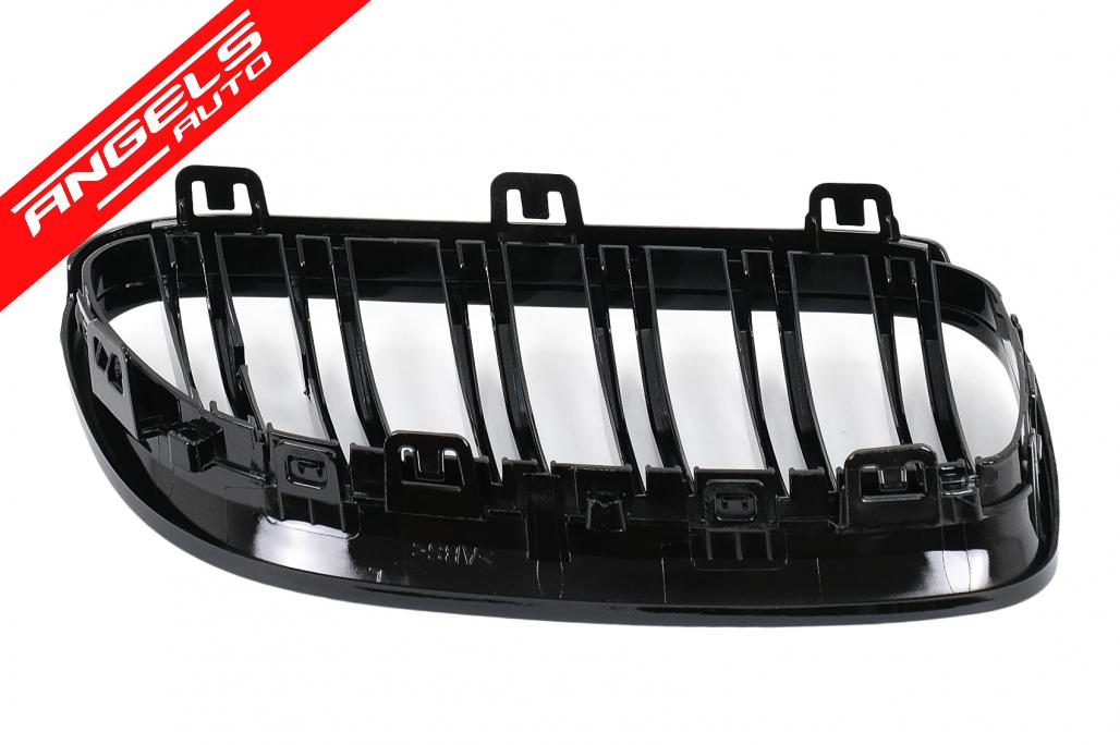 Grile frontale compatibile cu BMW Seria 3 E92 E93 Coupe Cabriolet LCI (10-15) Negru - imagine 4