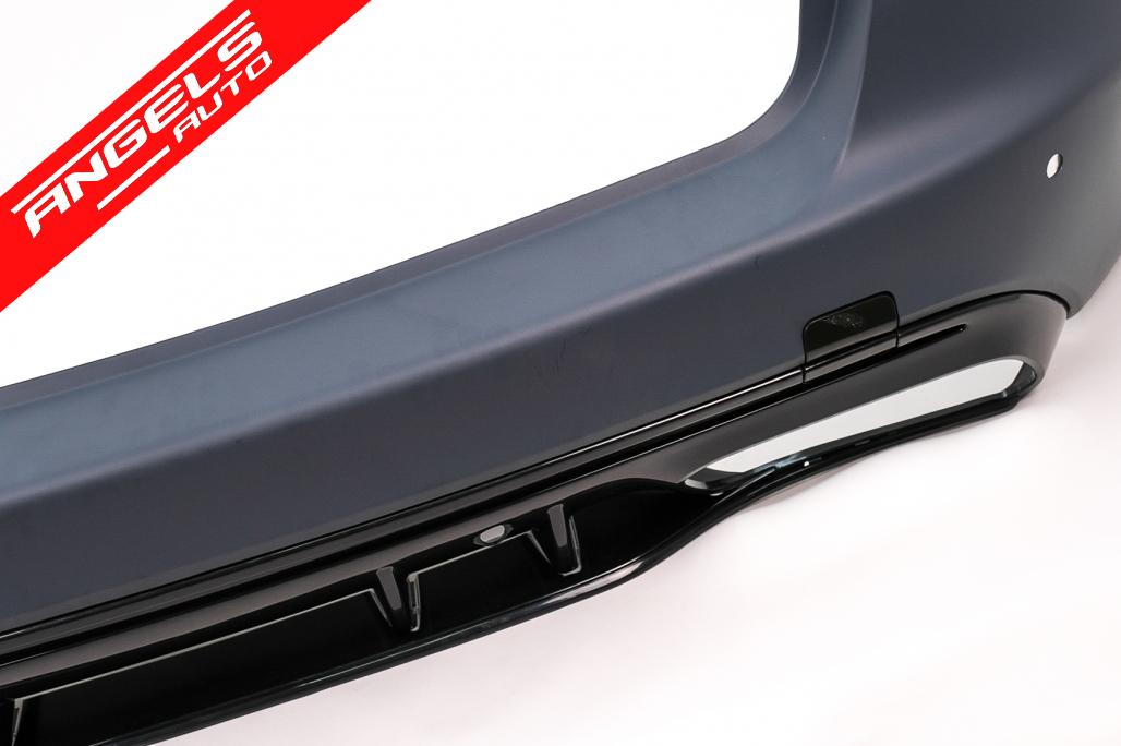 Bara Spate cu Ornamente tobe Crom compatibila cu Mercedes C-Class S205 (14-20) C63 - imagine 4