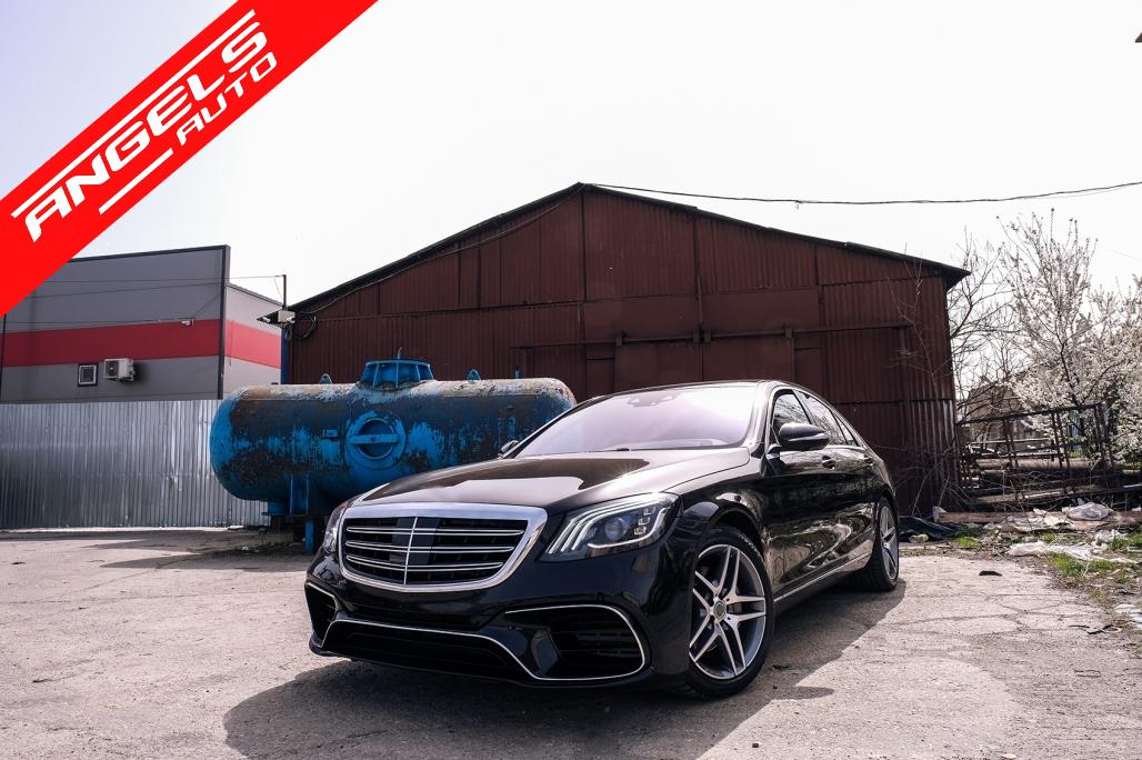 Pachet Exterior compatibil cu Mercedes S-Class W222 Facelift (17-20) S63 Design - imagine 6