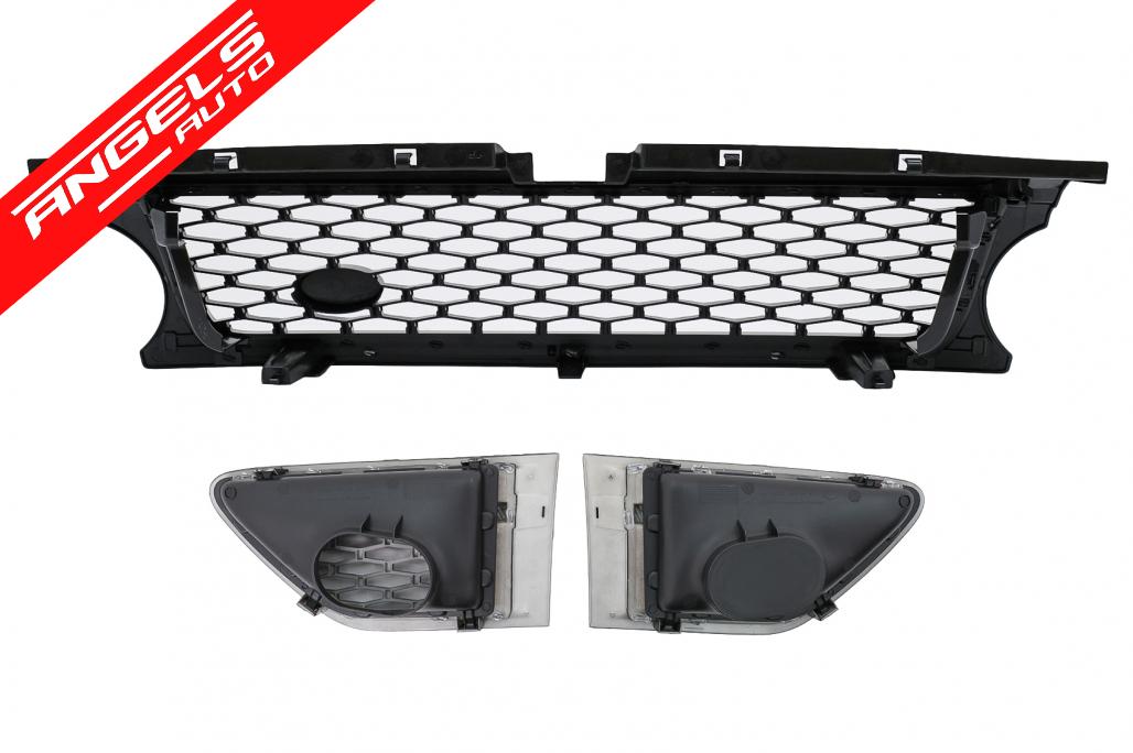 Ansamblu Grila Centrala compatibil cu Land Range Rover Sport L320 Facelift (2009-2013) - imagine 5