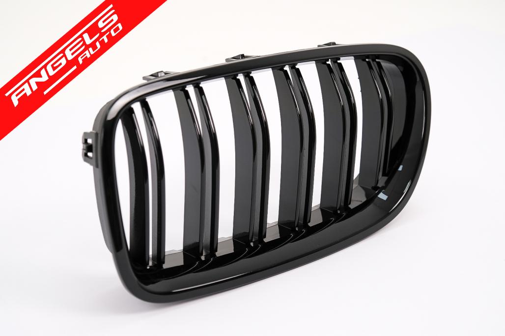 Grile Centrale compatibile cu BMW Seria 5 F10 F11 Limuzina Touring (10-17) Negru - imagine 6