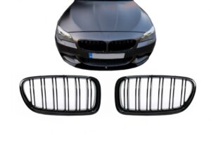 Grile Centrale compatibile cu BMW Seria 5 F10 F11 Limuzina Touring (10-17) Negru