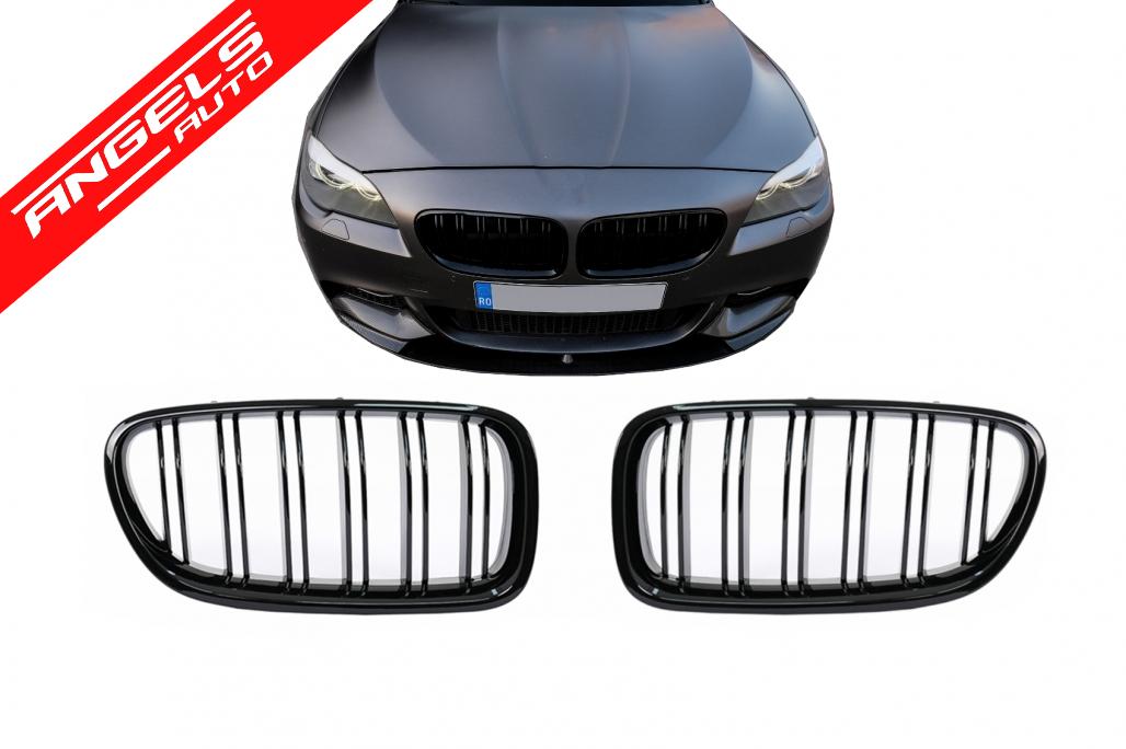Grile Centrale compatibile cu BMW Seria 5 F10 F11 Limuzina Touring (10-17) Negru