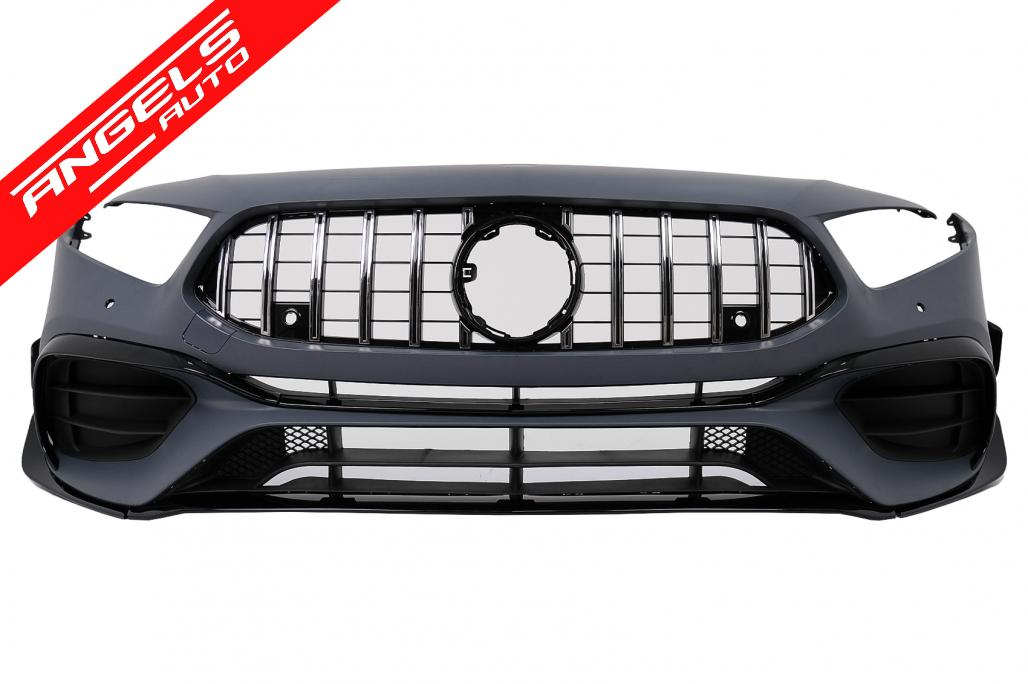 Pachet Exterior Complet compatibil cu Mercedes A-Class V177 Limuzina 4 Usi (2018-Up) - imagine 2