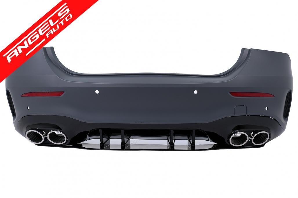 Pachet Exterior Complet compatibil cu Mercedes A-Class V177 Limuzina 4 Usi (2018-Up) - imagine 4