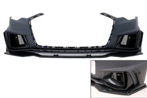 Bara Fata compatibila cu Audi A6 C8 4K (2018-Up) RS6 Design Ornamente Carbon Look