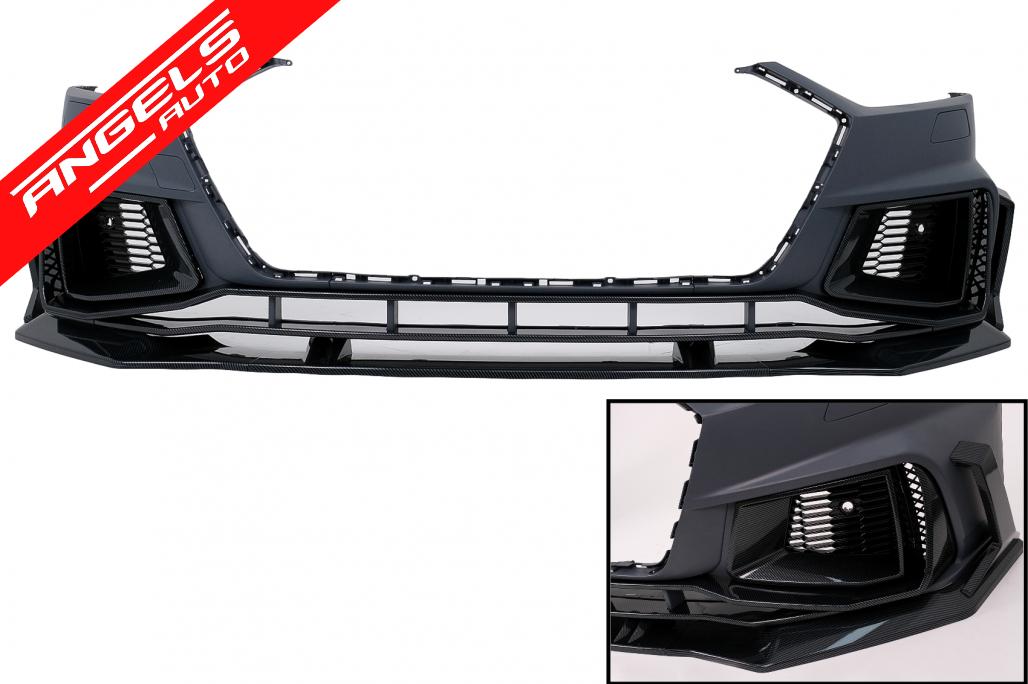 Bara Fata compatibila cu Audi A7 4K8 (2018-Up) RS7 Design Ornamente Carbon Look