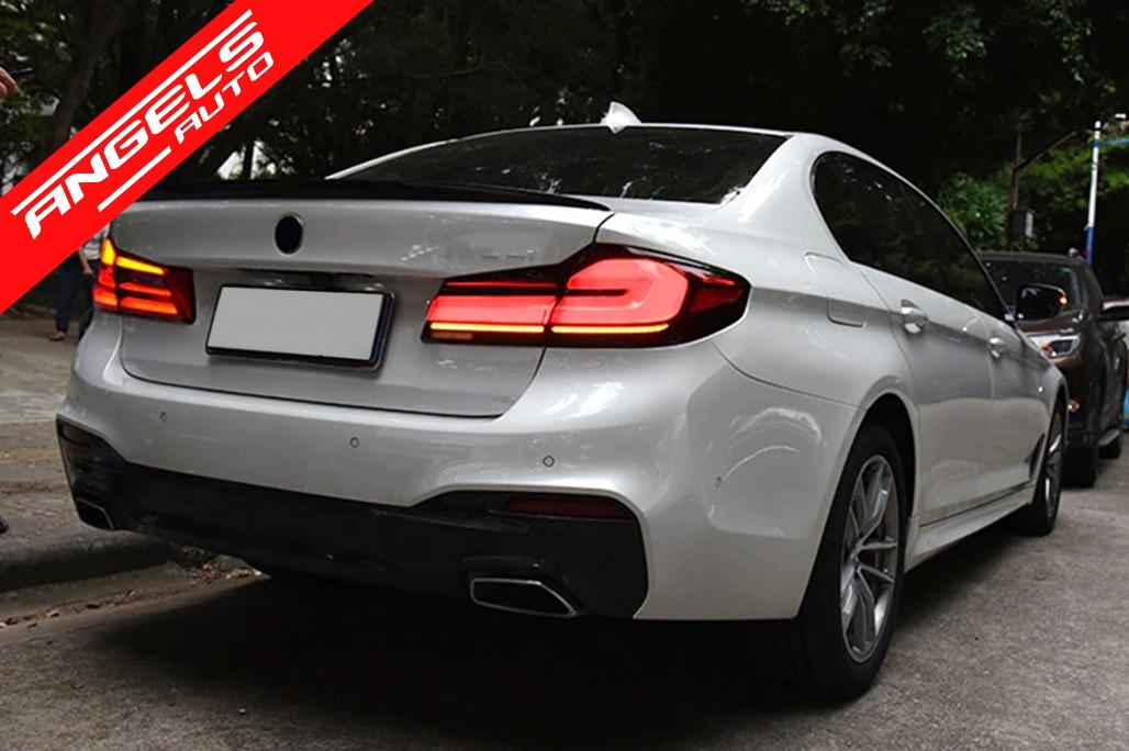 Stopuri Full LED compatibile cu BMW Seria 5 G30 Sedan (2017-2019) LCI Semnal Dinamic - imagine 6