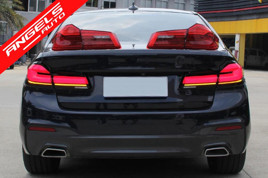 Stopuri Full LED compatibile cu BMW Seria 5 G30 Sedan (2017-2019) LCI Semnal Dinamic - imagine 4