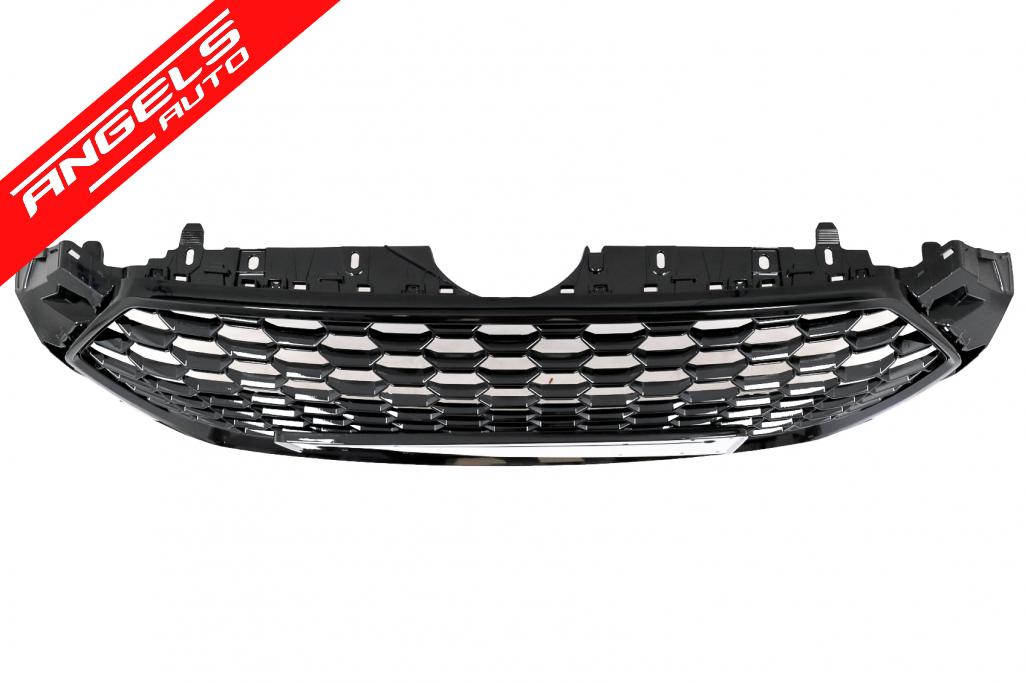 Grila Centrala compatibila cu Audi A5 F5 (2017-2019) RS Design Negru Lucios - imagine 8