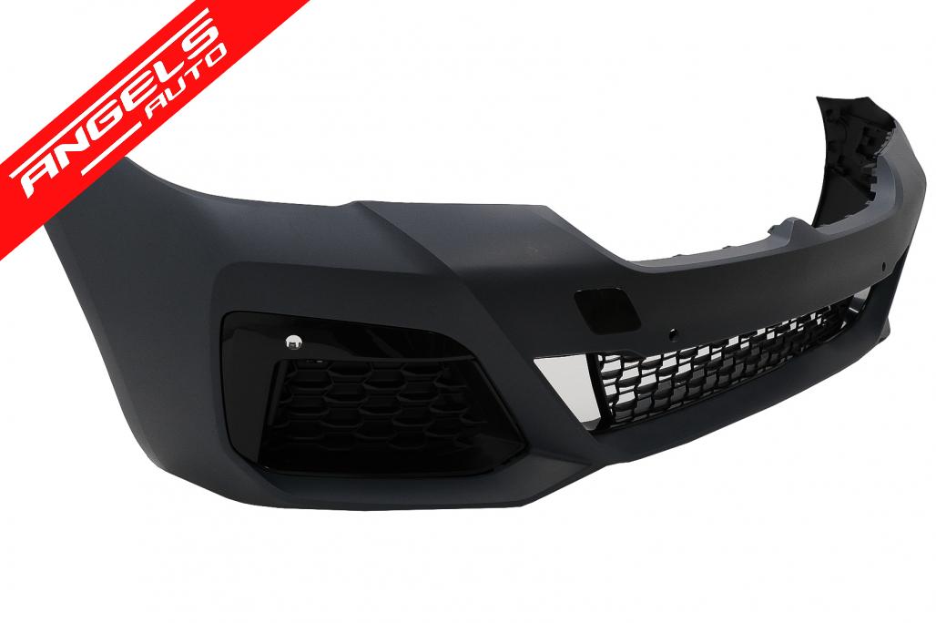 Pachet Exterior compatibil cu BMW Seria 5 G30 (2017-2019) M-Tech G30 LCI 2020 Design - imagine 4