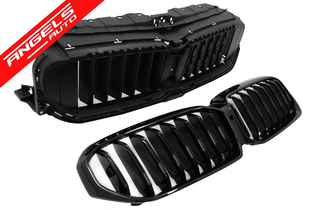Pachet Exterior compatibil cu BMW Seria 5 G30 (2017-2019) M-Tech G30 LCI 2020 Design - imagine 7
