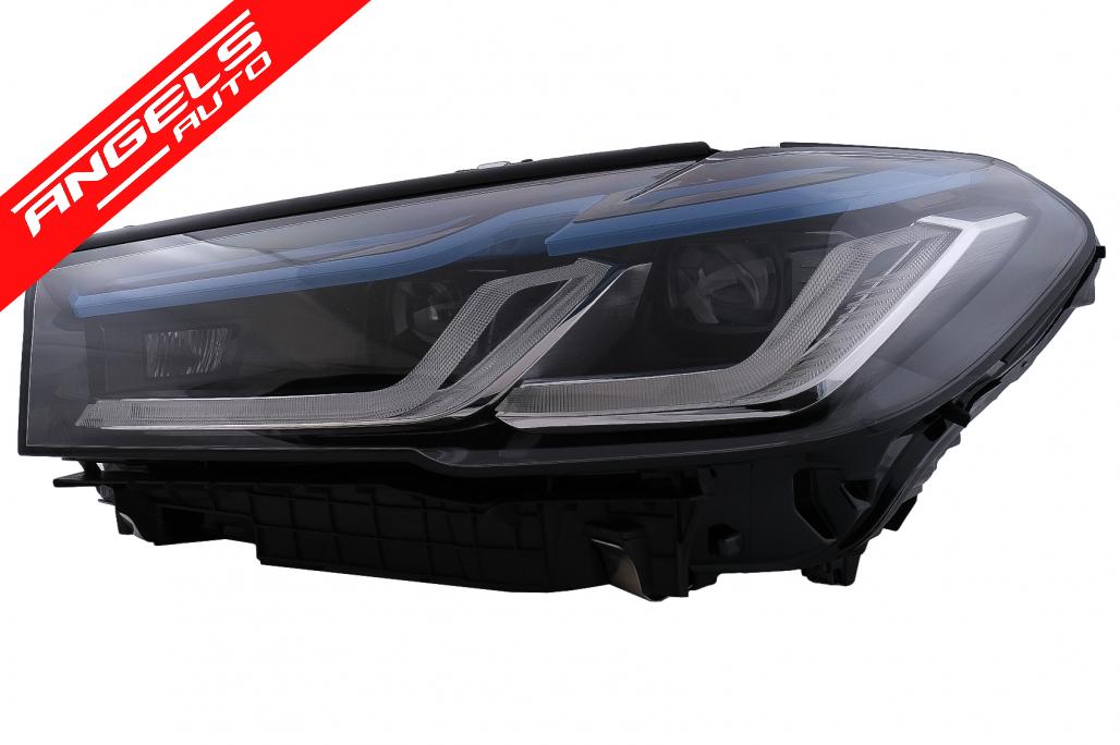 Pachet Exterior compatibil cu BMW Seria 5 G30 (2017-2019) M-Tech G30 LCI 2020 Design - imagine 9