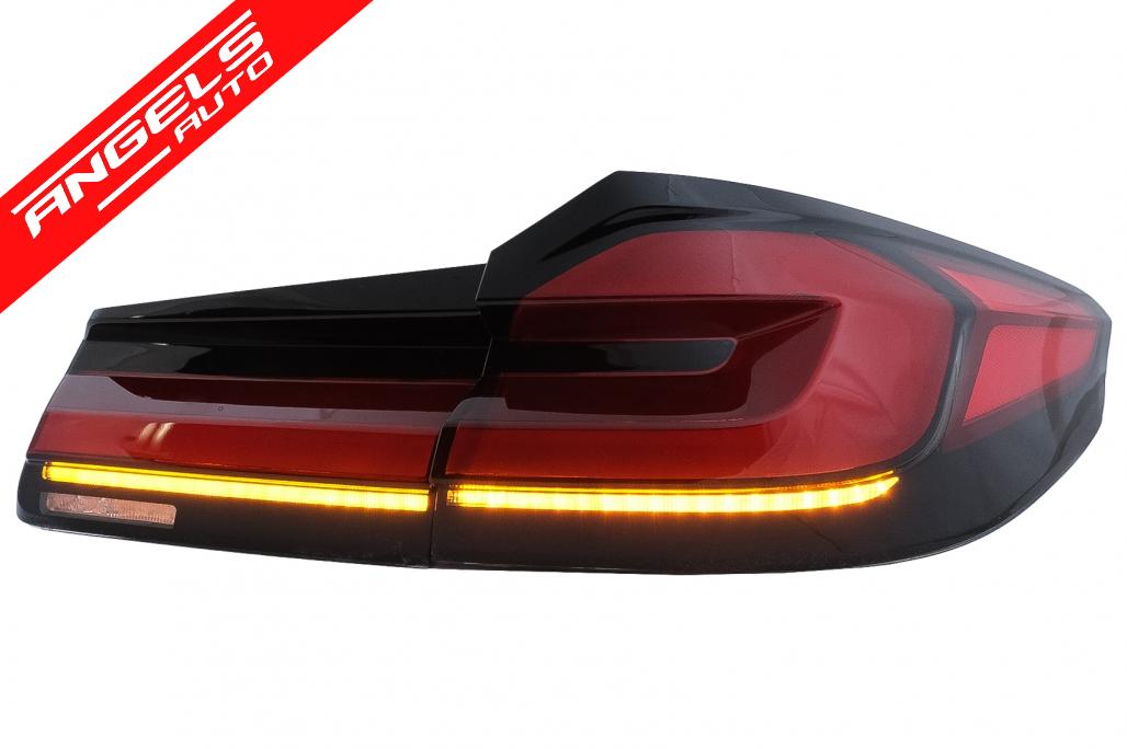 Pachet Exterior compatibil cu BMW Seria 5 G30 (2017-2019) M-Tech G30 LCI 2020 Design - imagine 22