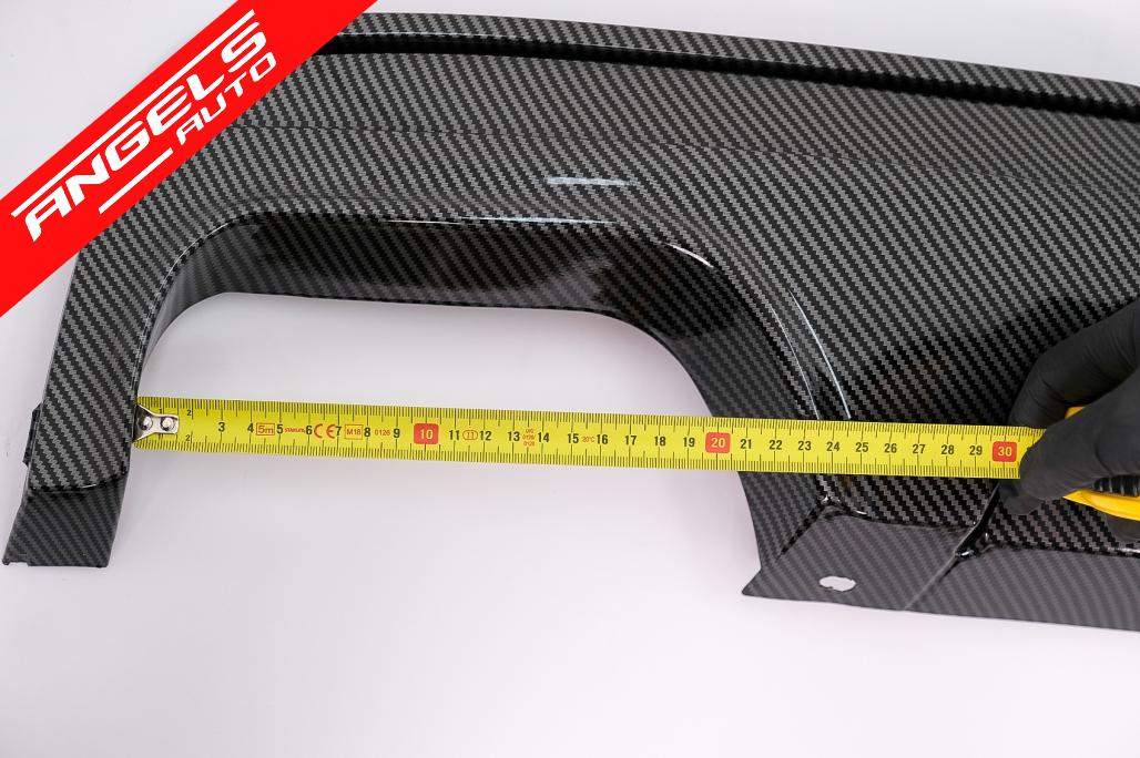 Difuzor aer evacuare dubla compatibil cu BMW Seria 5 F10 F11 (11-17) M-Sport Carbon - imagine 2