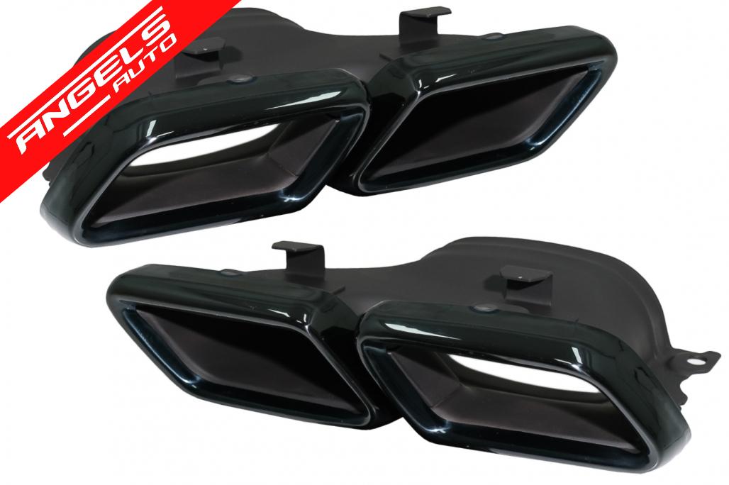 Difuzor Bara Spate Ornamente compatibil cu Mercedes E-Class W213 (16-19) E63 Design - imagine 6