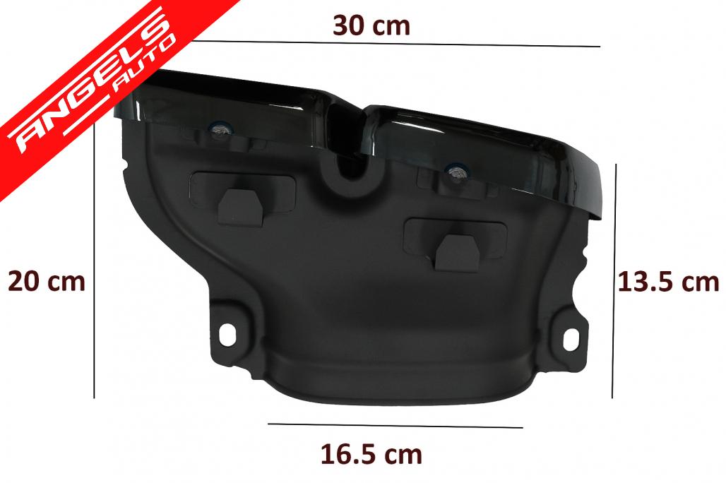 Difuzor Bara Spate Ornamente compatibil cu Mercedes E-Class W213 (16-19) E63 Design - imagine 7