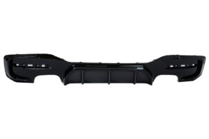 Difuzor Evacuare Dubla compatibil cu BMW F20 F21 LCI (15-06.19) Negru / Carbon Look