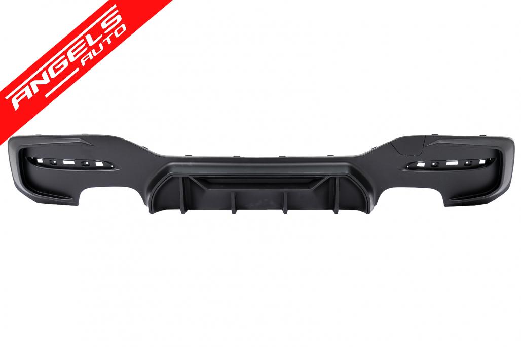 Difuzor Evacuare Dubla compatibil cu BMW Seria 1 F20 F21 LCI (15-06.19) Negru Mat