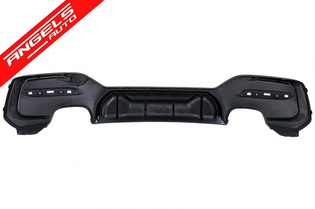Difuzor Evacuare Dubla compatibil cu BMW Seria 1 F20 F21 LCI (15-06.19) Negru Mat - imagine 3