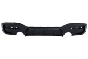 Difuzor Evacuare Dubla compatibil cu BMW Seria 1 F20 F21 LCI (15-06.19) Negru Mat
