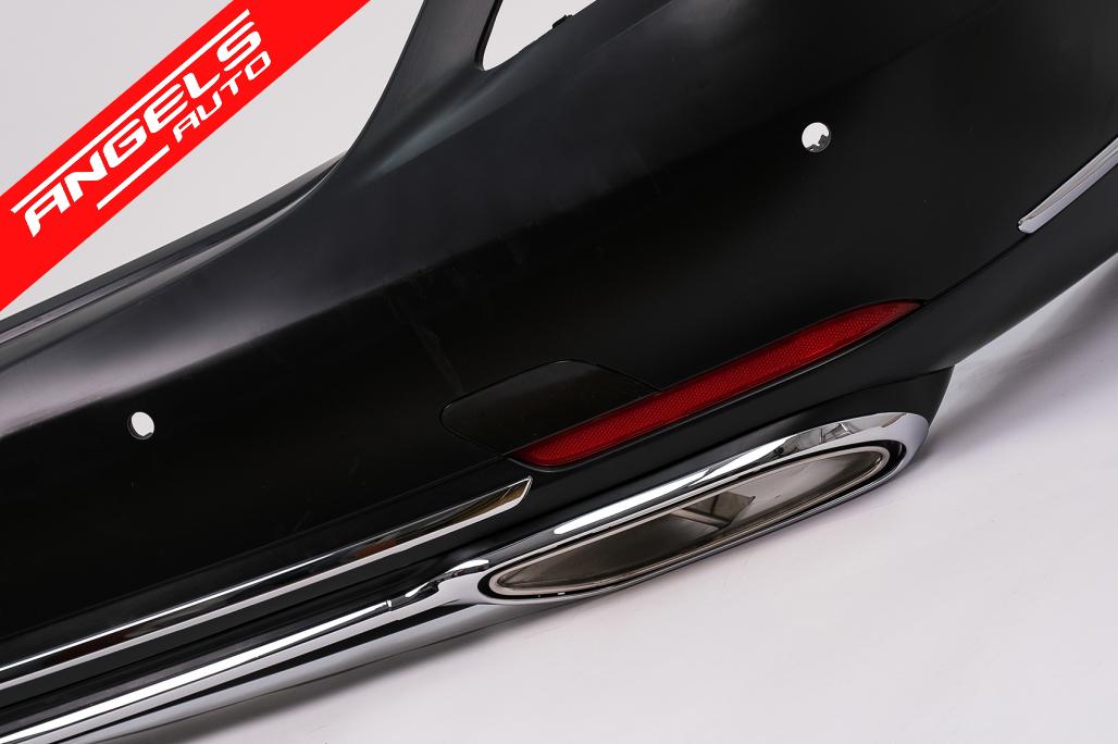 Pachet Exterior compatibil cu Mercedes S-Class W221 (2005-2013) Conversie la W222 2018 - imagine 15