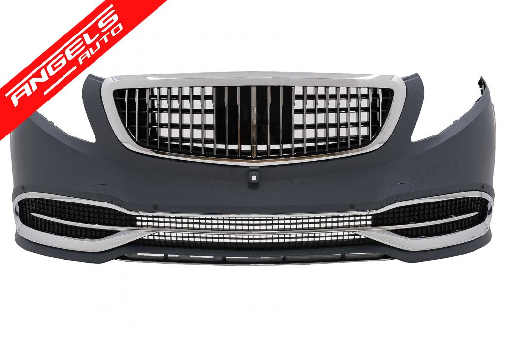 Pachet Exterior compatibil cu Mercedes V-Class W447 (2014-03.2019) 2020 Design - imagine 2