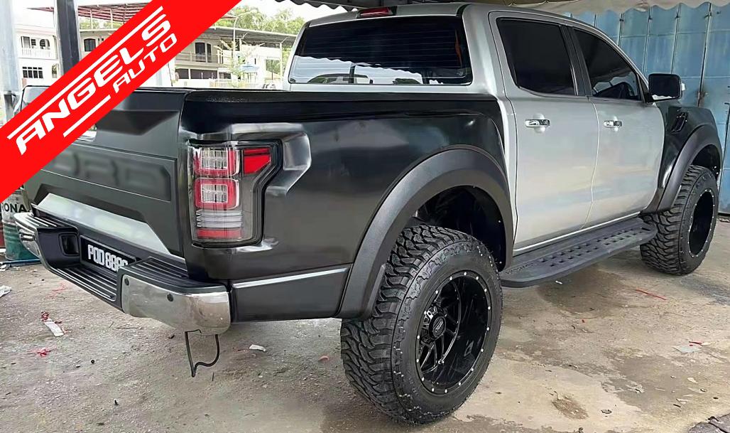 Pachet Exterior Facelift compatibil cu Ford Ranger (2015-2021) Conversie 2017 F150 Raptor - imagine 25