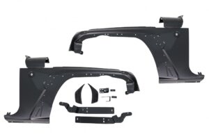 Aripi Fata compatibile cu Jeep Wrangler Rubicon JK (2007-2017) JL 2018+ Look
