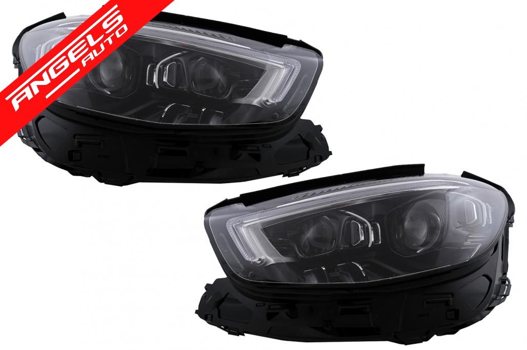 Faruri LED compatibile cu Mercedes E-Class W213 (16-19) conversie catre 2020 Facelift