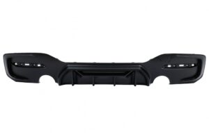 Difuzor Bara Spate Evacuare Dubla compatibil cu BMW  Seria 1 F20 F21 LCI (15-19)Negru