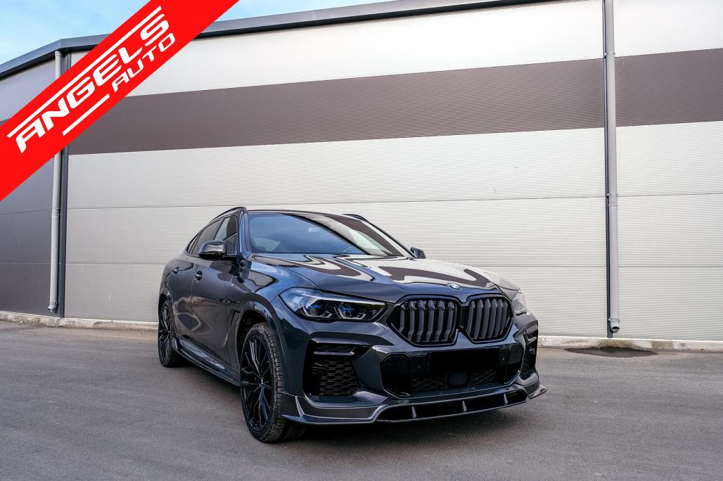 Pachet Exterior Aero compatibil cu BMW X6 G06 (2019-03.2023) M-Tech Carbon Film - imagine 3