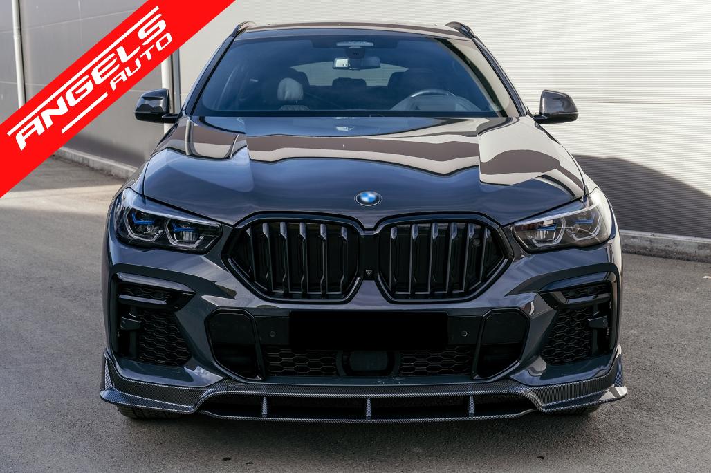 Pachet Exterior Aero compatibil cu BMW X6 G06 (2019-03.2023) M-Tech Carbon Film - imagine 4