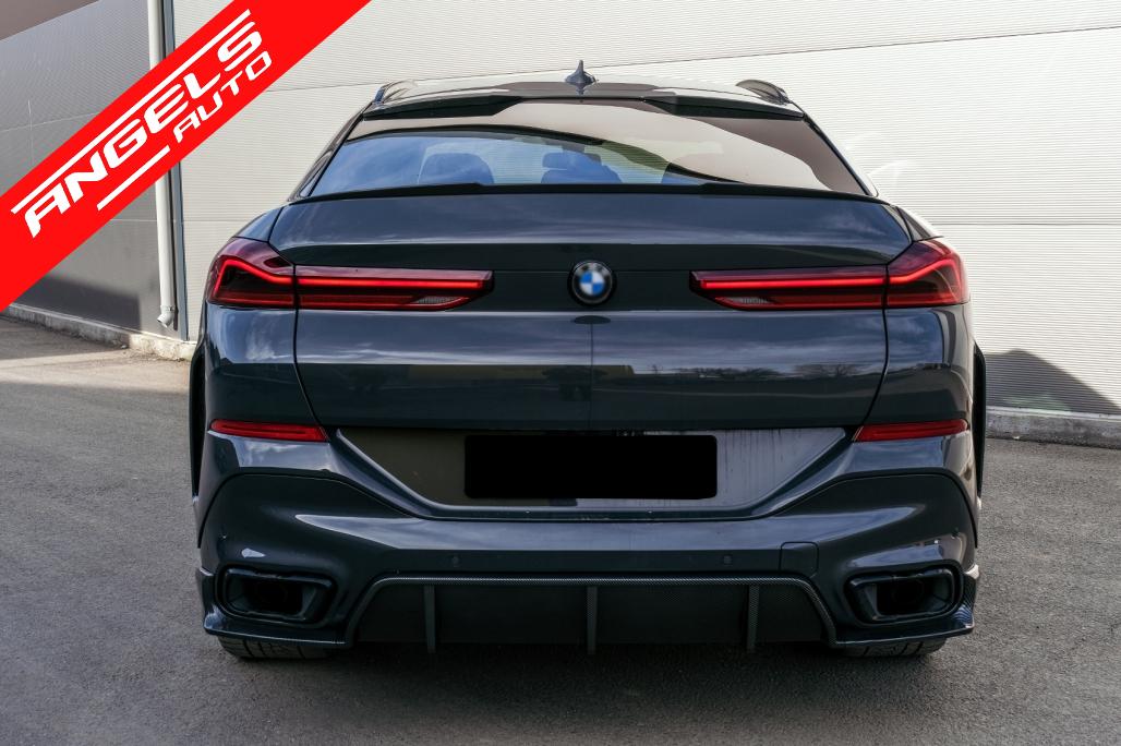 Pachet Exterior Aero compatibil cu BMW X6 G06 (2019-03.2023) M-Tech Carbon Film - imagine 7