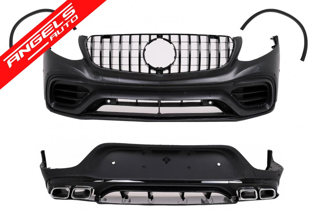 Pachet Exterior compatibil cu Mercedes GLC Coupe C253 (2015-07.2019) C63 Design