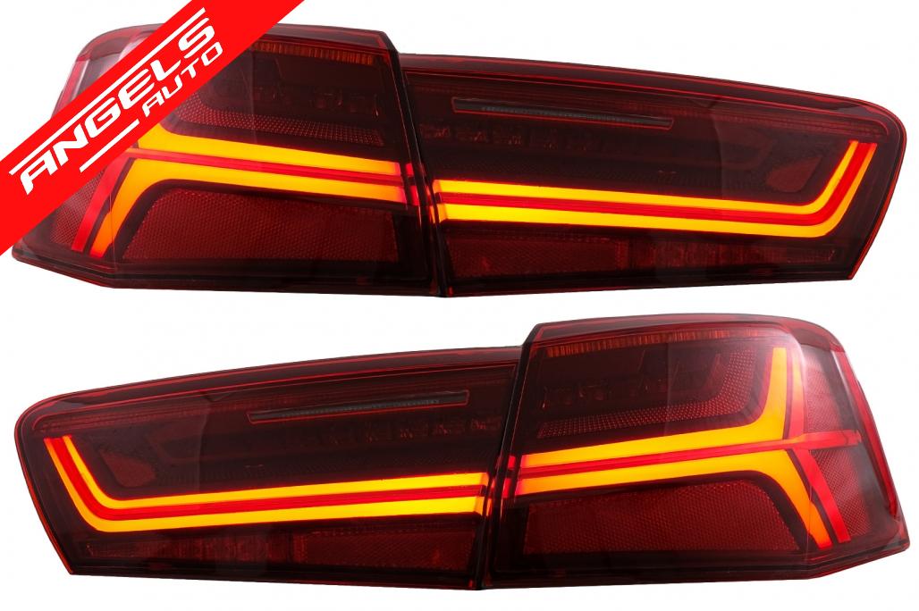 Pachet Exterior compatibil cu Audi A6 C7 4G Limousine (11-18) Conversie la 2018 - imagine 7